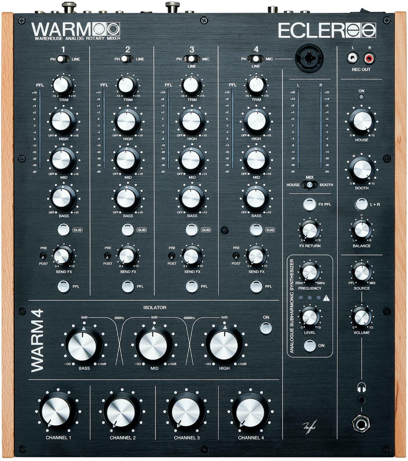 Ecler Warm 2 - Table de Mixage Analogique