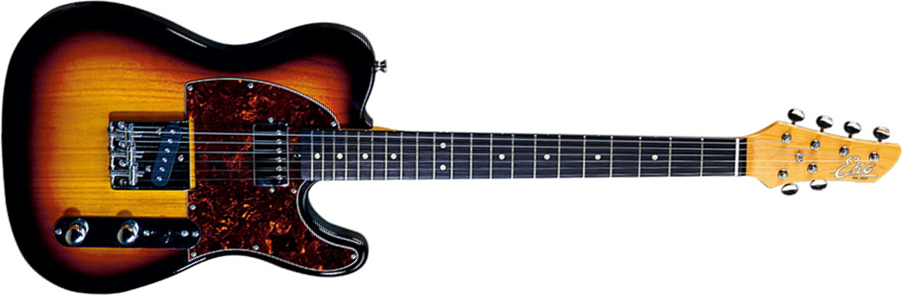 Eko Tero V-nos Original Sh Ht Wpc - Sunburst - Guitare Électrique Forme Tel - Main picture