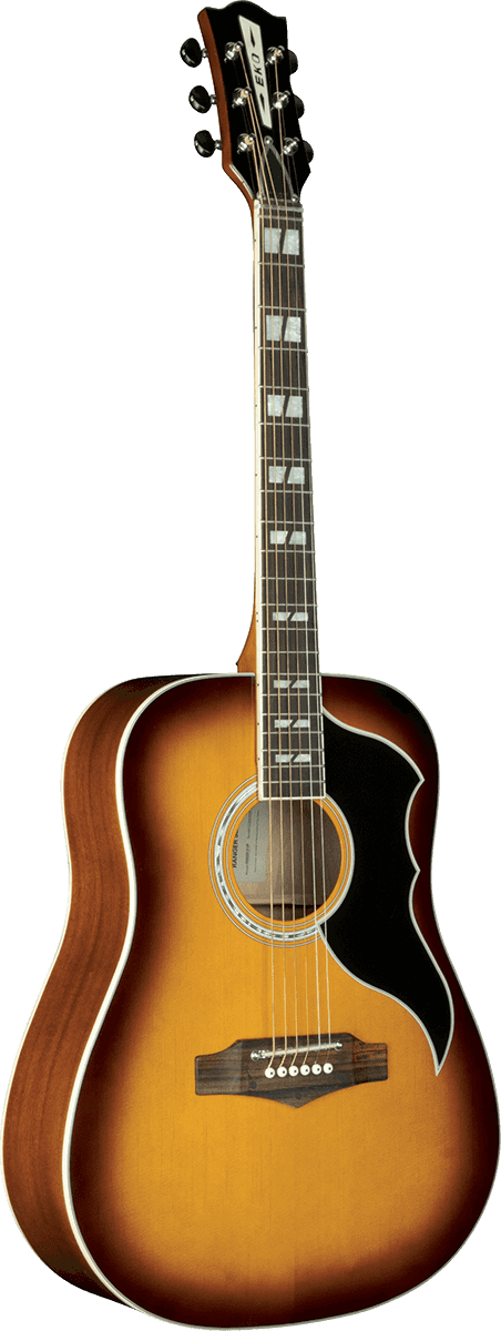 Eko Ranger Vr Vi Epicea Sapelli - Honey Burst - Guitare Acoustique - Variation 1