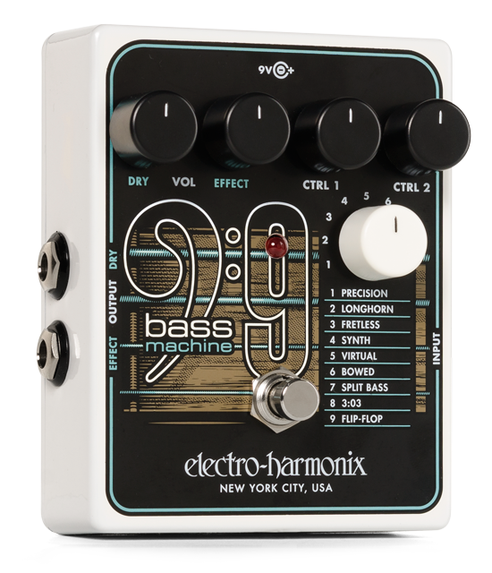 Electro Harmonix Bass 9 Bass Synthesizer - PÉdale Effet Simulation - Modelisation - Variation 1
