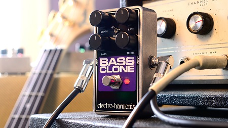 Electro Harmonix Bass Clone Chorus 2016 - Pedale Chorus / Flanger / Phaser / Modul. / Trem. Basse - Variation 2