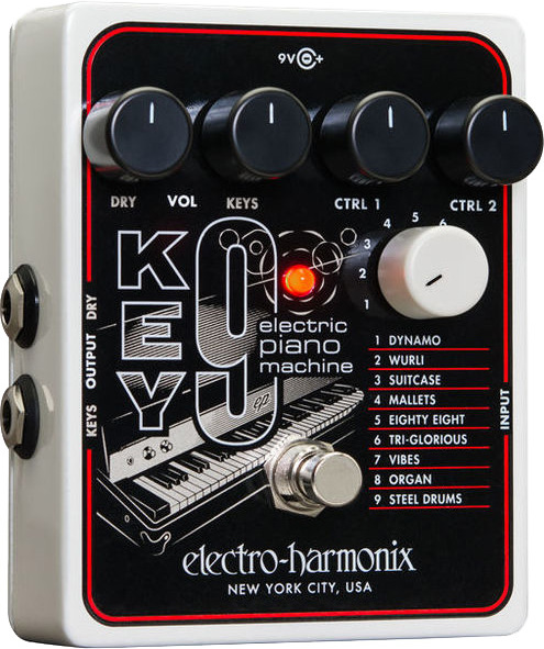 Electro Harmonix Key9 Electric Piano Machine - PÉdale SynthÉtiseur Guitare - Main picture