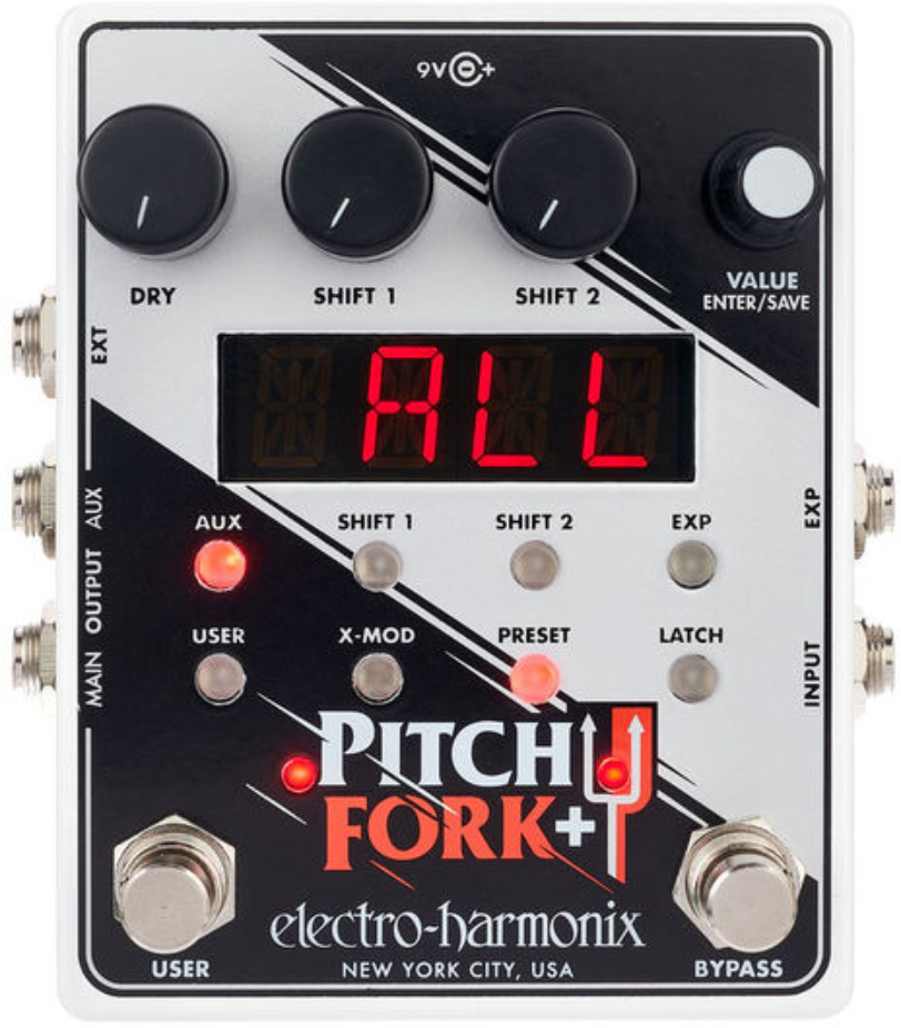 Electro Harmonix Pitch Fork + Polyphonic Pitch Shifter - PÉdale Harmoniseur - Main picture