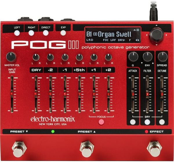 Electro Harmonix Pog3 Xo Polyphonic Octave Generator - PÉdale Harmoniseur - Main picture