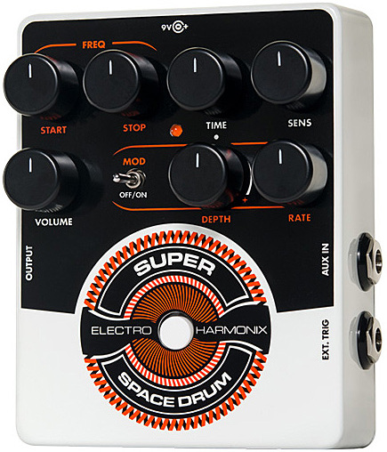 Electro Harmonix Super Space Drum Analog Drum Synthesizer - PÉdale SynthÉtiseur Guitare - Main picture