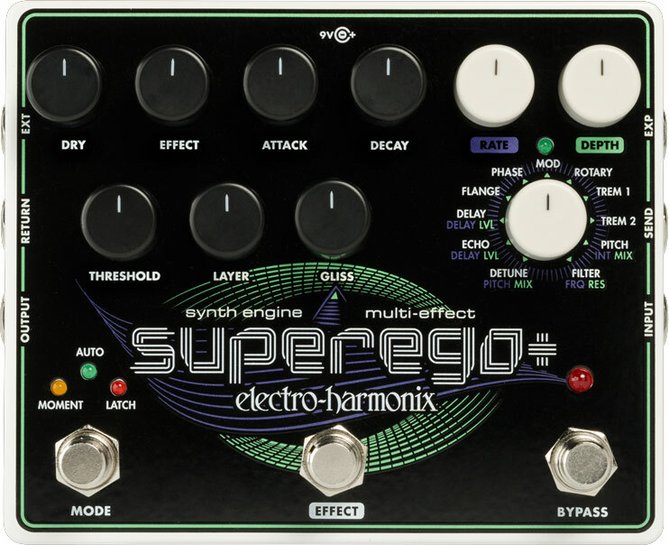 Electro Harmonix Superego Plus - Multi Effet Guitare Électrique - Main picture