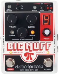 Pédale overdrive / distortion / fuzz Electro harmonix BIG MUFF HARDWARE PLUGIN
