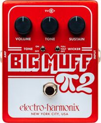 Pédale overdrive / distortion / fuzz Electro harmonix Big Muff PI 2 Tone Wicker