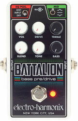 Preampli basse Electro harmonix Nano Battalion Bass Preamp & Overdrive