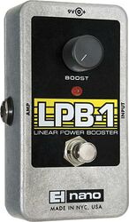 Pédale wah / filtre Electro harmonix Nano LPB-1 Power Booster