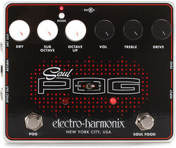 Pédale synthétiseur guitare Electro harmonix Soul POG