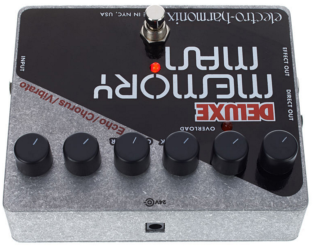 Electro Harmonix Deluxe Memory Man Analog Delay Chorus Vibrato - PÉdale Reverb / Delay / Echo - Variation 3