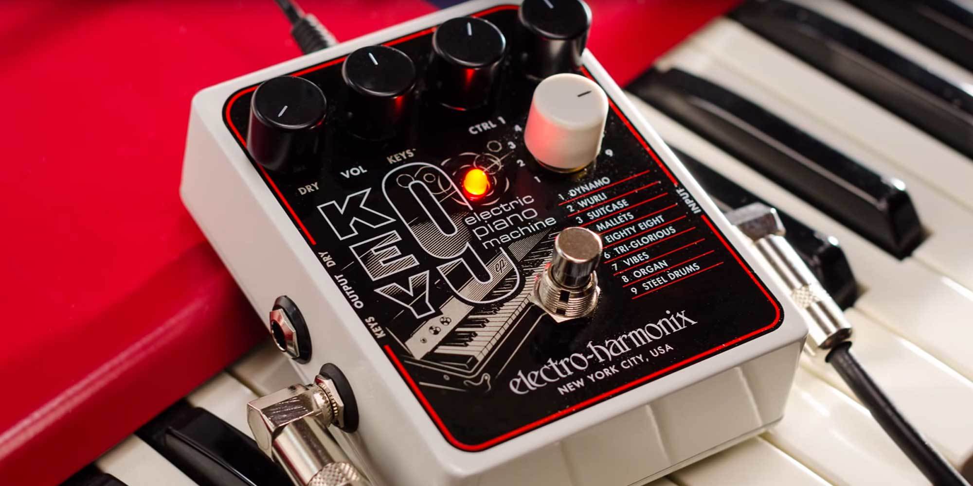 Electro Harmonix Key9 Electric Piano Machine - PÉdale SynthÉtiseur Guitare - Variation 1