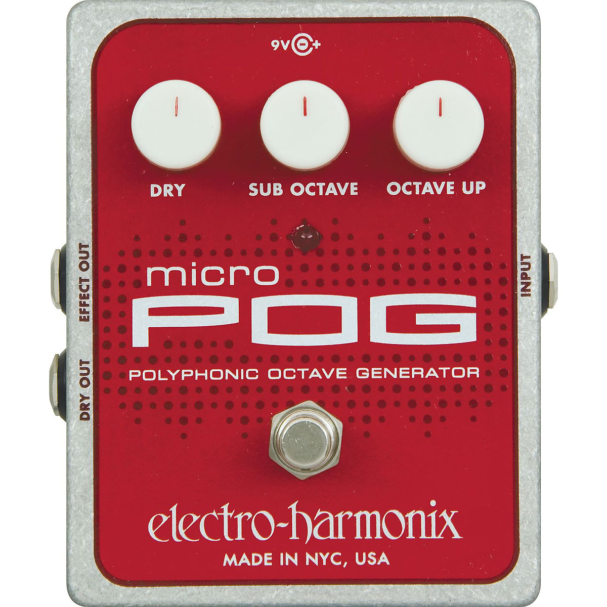 Electro Harmonix Micro Pog Xo Polyphonic Octave Generator - PÉdale SynthÉtiseur Guitare - Variation 2