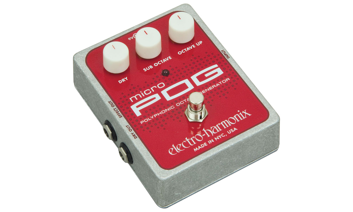 Electro Harmonix Micro Pog Xo Polyphonic Octave Generator - PÉdale SynthÉtiseur Guitare - Variation 1