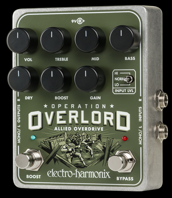 Electro Harmonix Operation Overlord Allied Overdrive - PÉdale Overdrive / Distortion / Fuzz - Variation 1