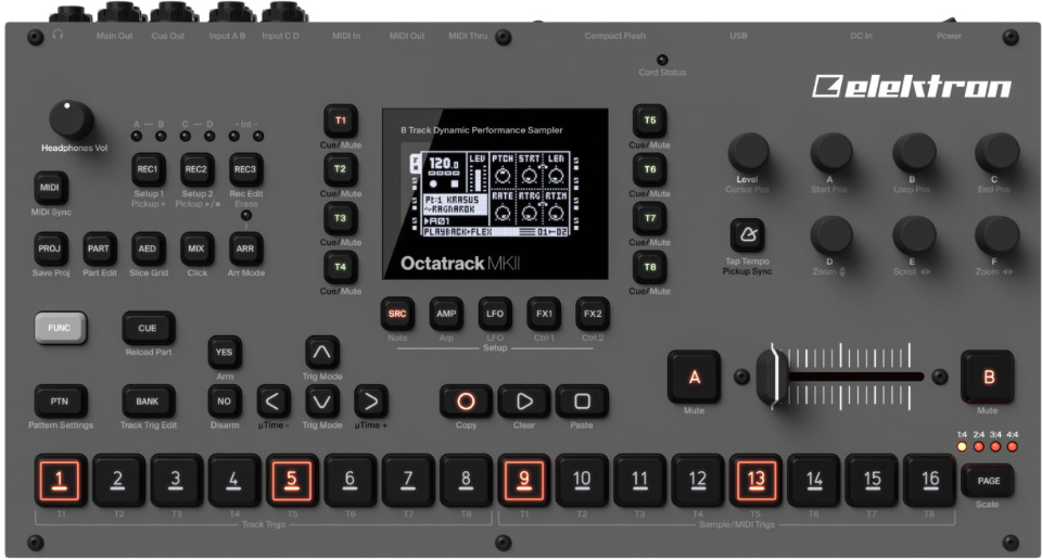 Elektron Octatrack Mkii - Sampleur / Groovebox - Main picture