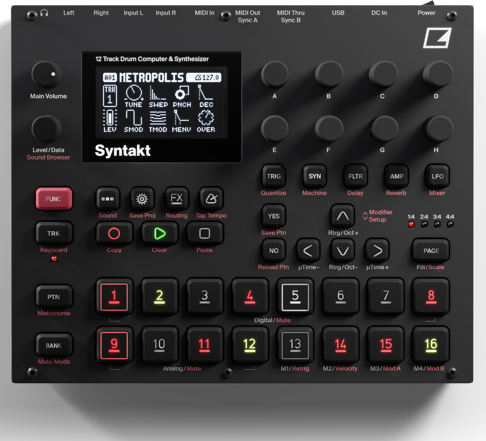 Elektron Syntakt - Sampleur / Groovebox - Main picture