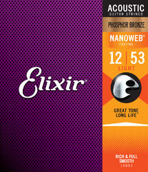 Acoustic (6) Nanoweb Phosphor Bronze 12-53