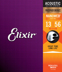 Acoustic (6) Nanoweb Phosphore Bronze 13-56