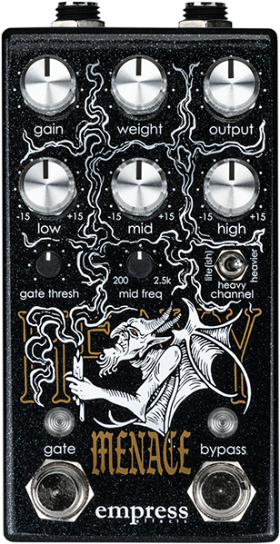 Empress Heavy Menace - PÉdale Overdrive / Distortion / Fuzz - Main picture