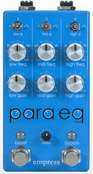 Pédale eq. / enhancer / buffer Empress ParaEq MKII