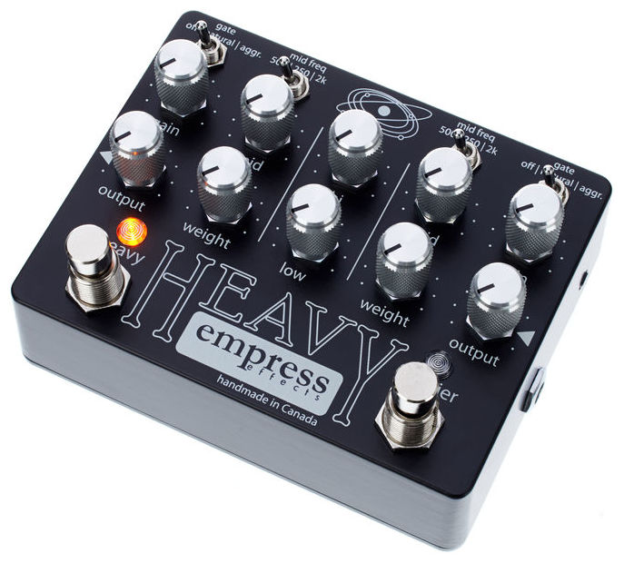 Empress Heavy - PÉdale Overdrive / Distortion / Fuzz - Variation 1