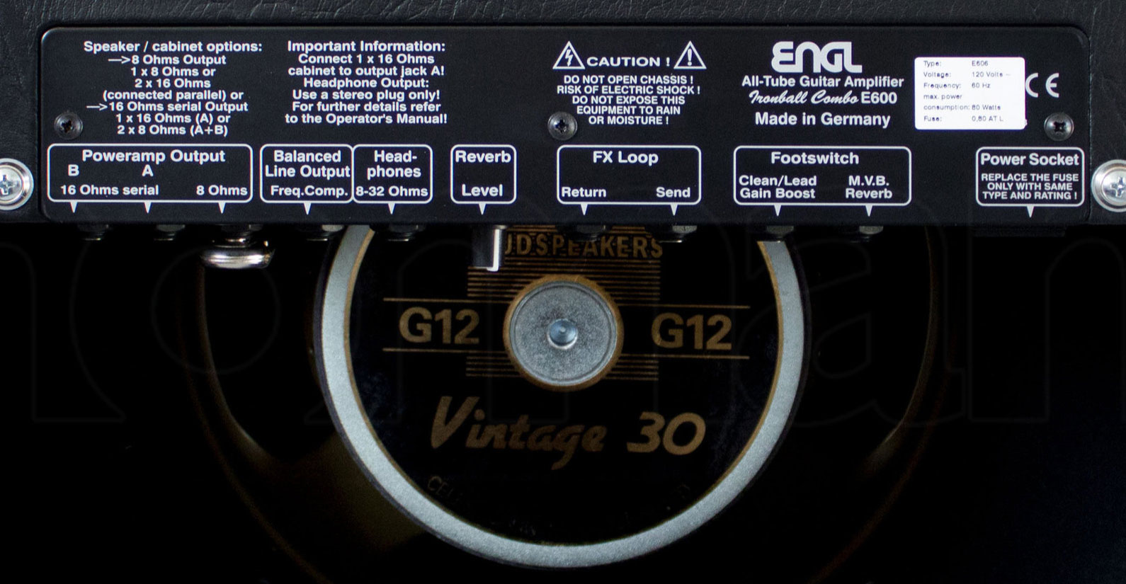 Engl Iron Ball E600 1/5/20w 1x12 - Ampli Guitare Électrique Combo - Variation 4