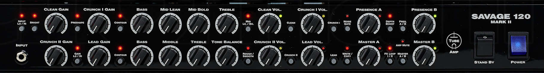 Engl Savage 120 Mark Ii E610ii Head 120w 6550 - Ampli Guitare Électrique TÊte / PÉdale - Variation 3