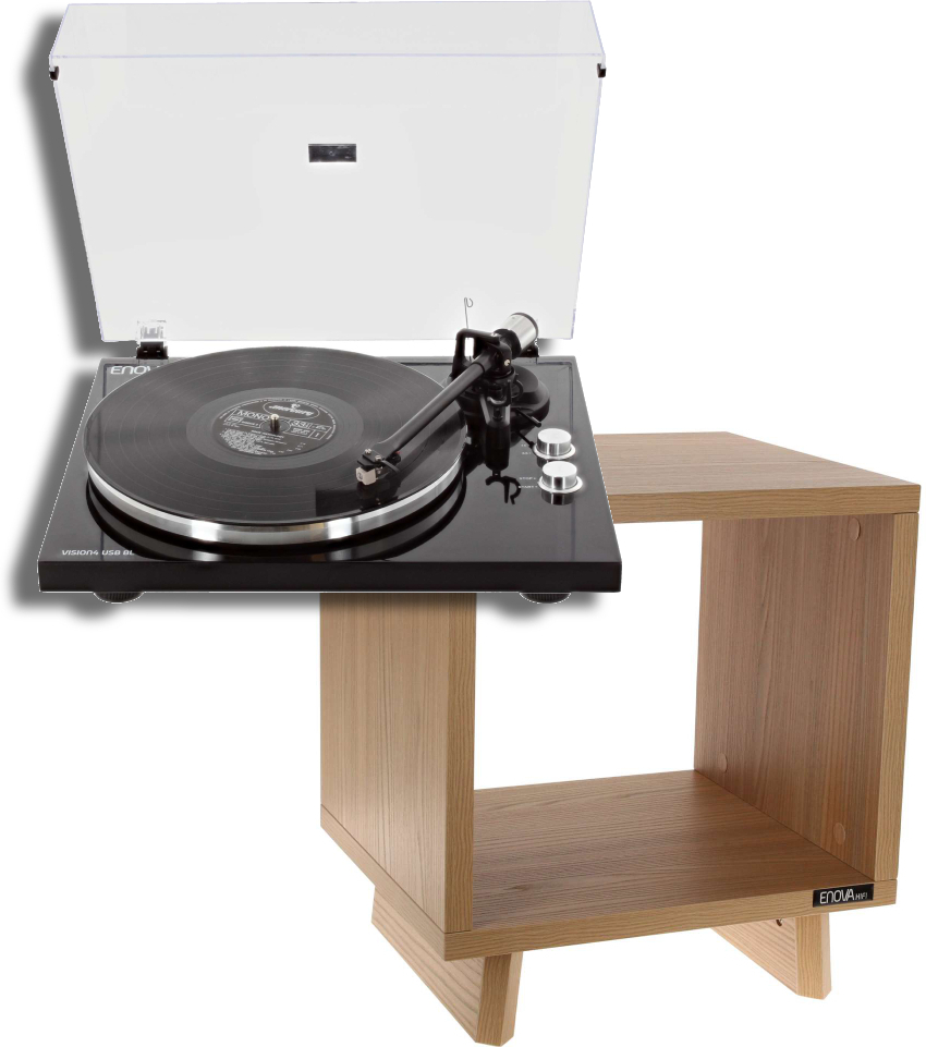 Enova Hifi Vision4 Usb Bl  + Vinyle Lover Swe - Platines Vinyles Hifi - Main picture