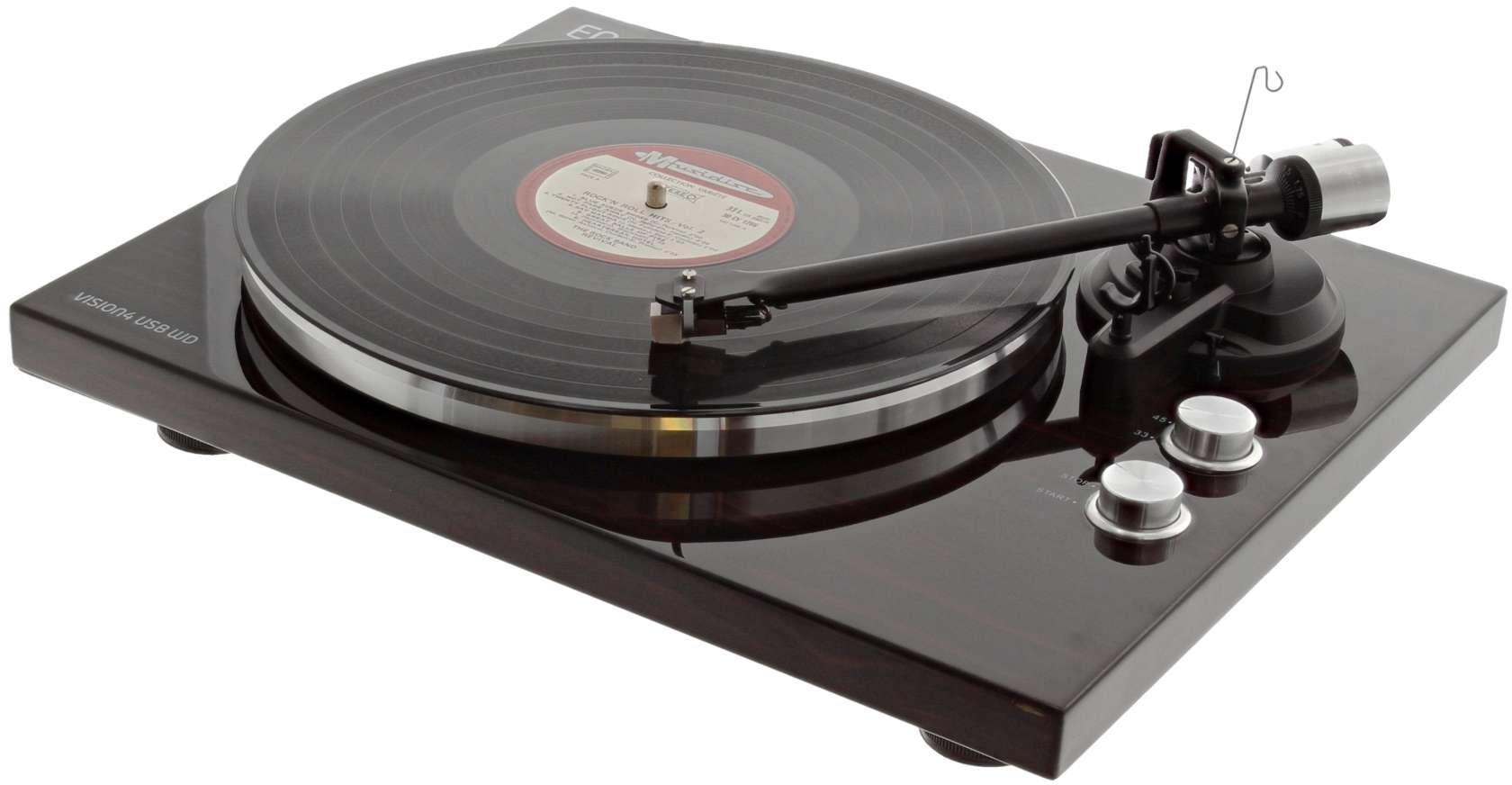 Platines vinyles hifi Enova hifi Vision 4 Usb WD(Finition Bois)