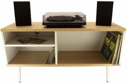 Mobilier rangement dj Enova hifi Meuble Vinyles Aura