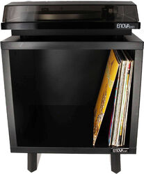 Mobilier rangement dj Enova hifi VINYLE LOVER CUBE BL