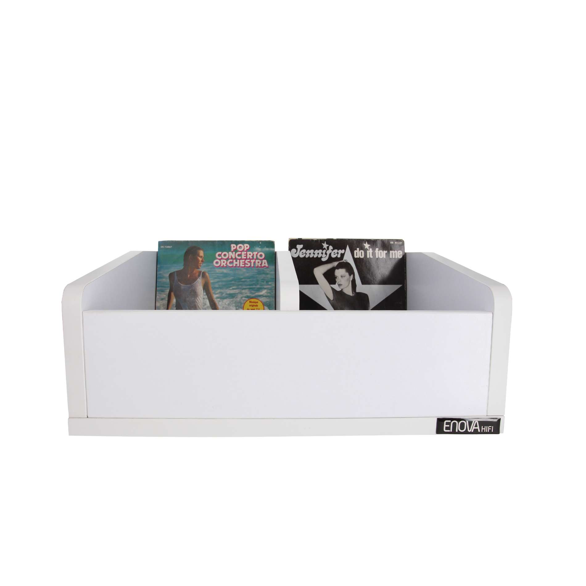 Enova Hifi Vinyle Bac 45t Wh - Mobilier Rangement Dj - Variation 8