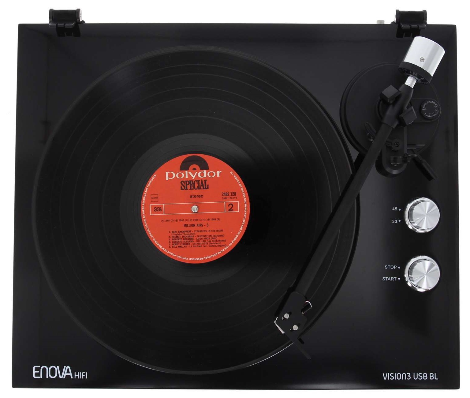 Enova Hifi Vision 3 Usb Bl - Platines Vinyles Hifi - Variation 1