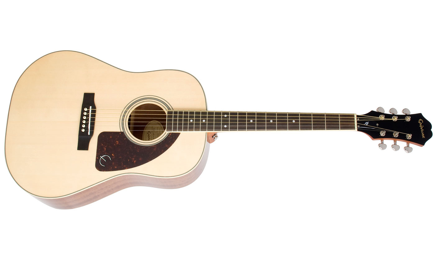 Epiphone J-45 Studio Dreadnought Epicea Acajou Lau - Natural - Guitare Acoustique - Variation 1