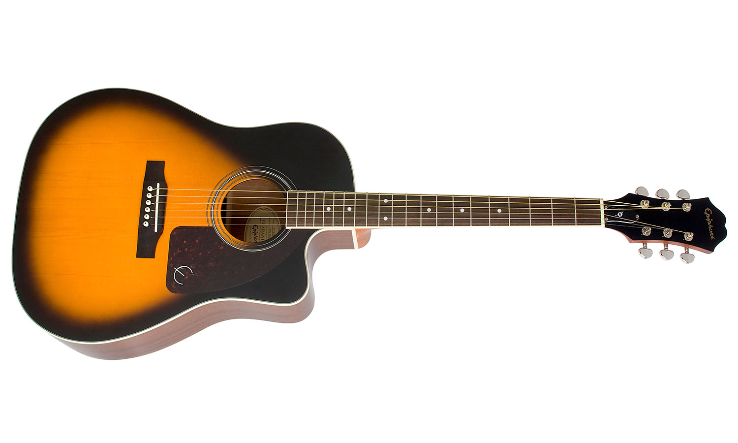 Epiphone J-45 Ec Studio Dreadnought Cw Epicea Acajou Rw - Vintage Sunburst - Guitare Electro Acoustique - Variation 1