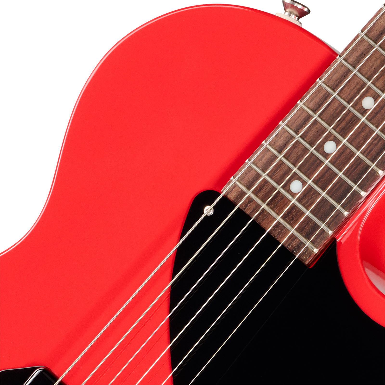 Epiphone Billy Joe Armstrong Les Paul Jr Signature 1s Ht Rw - Radiant Red - Guitare Électrique Single Cut - Variation 2