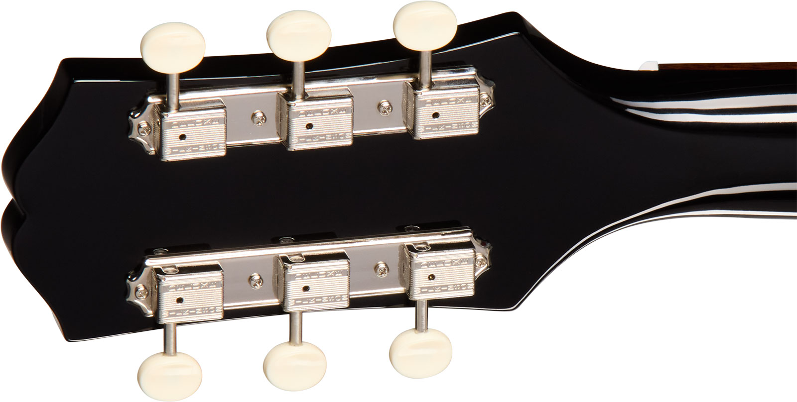 Epiphone Blues King Studio Epicea Acajou Rw - Ebony - Guitare Folk - Variation 4