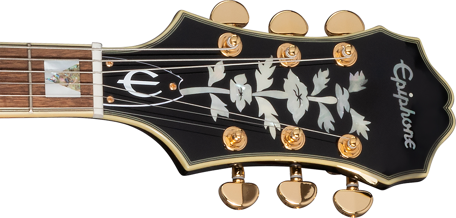 Epiphone Broadway Original Archtops 2h Ht Rw - Vintage Sunburst - Guitare Électrique 3/4 Caisse & Jazz - Variation 4