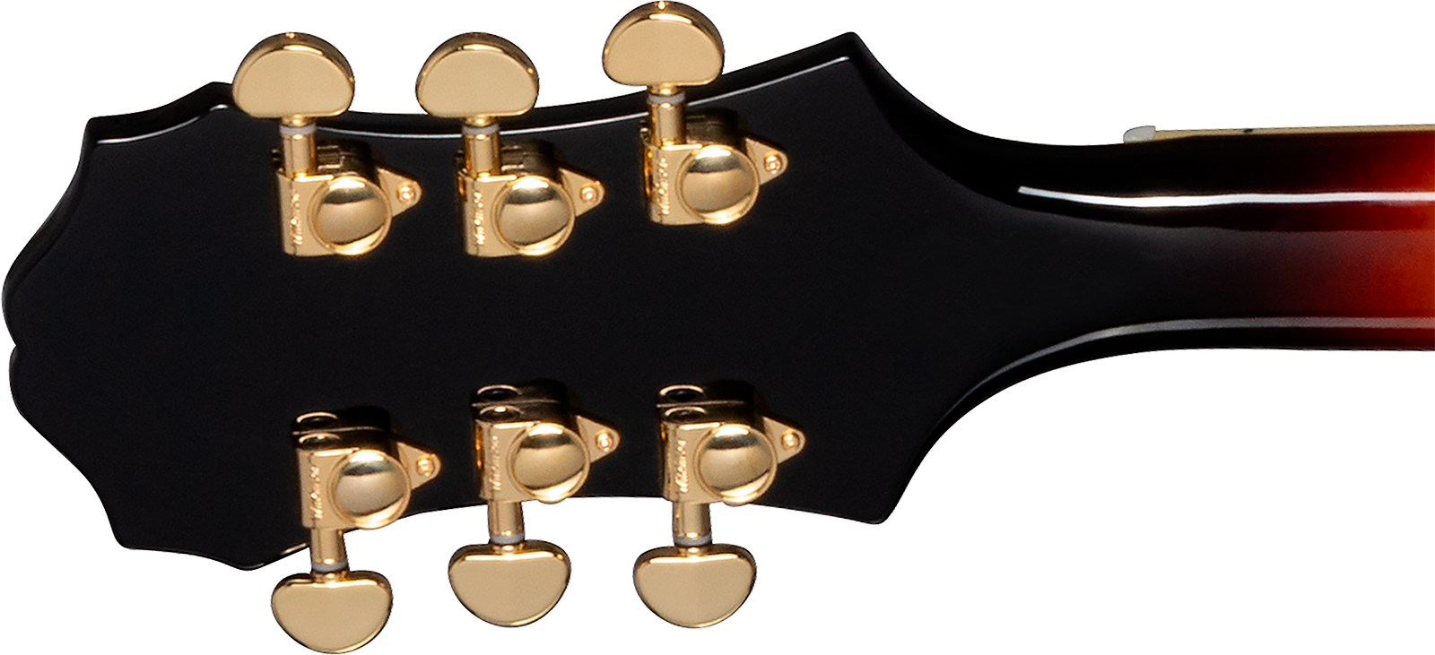 Epiphone Broadway Original Archtops 2h Ht Rw - Vintage Sunburst - Guitare Électrique 3/4 Caisse & Jazz - Variation 5