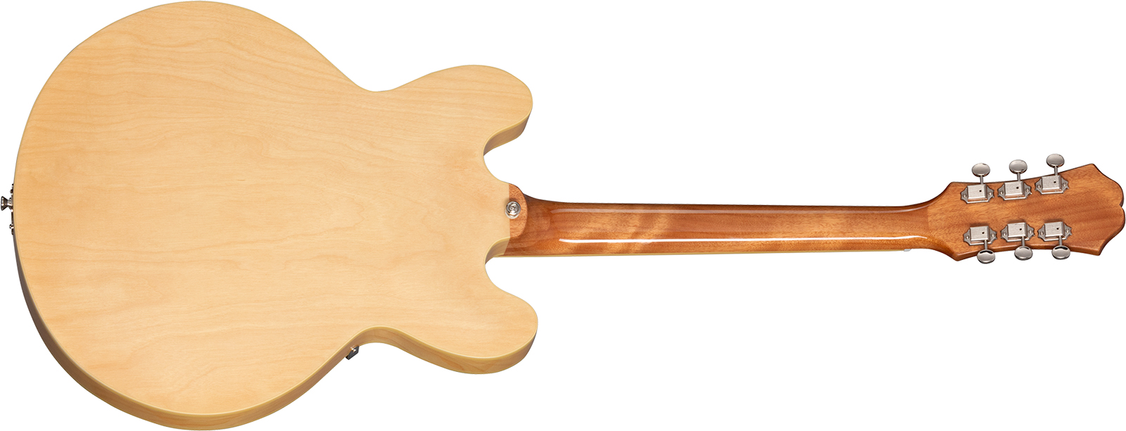 Epiphone Casino Lh Original Archtops Gaucher 2s P90 Ht Rw - Natural - Guitare Électrique 1/2 Caisse - Variation 1