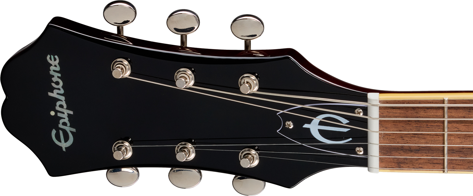Epiphone Casino Lh Original Archtops Gaucher 2s P90 Ht Rw - Vintage Sunburst - Guitare Électrique 1/2 Caisse - Variation 4