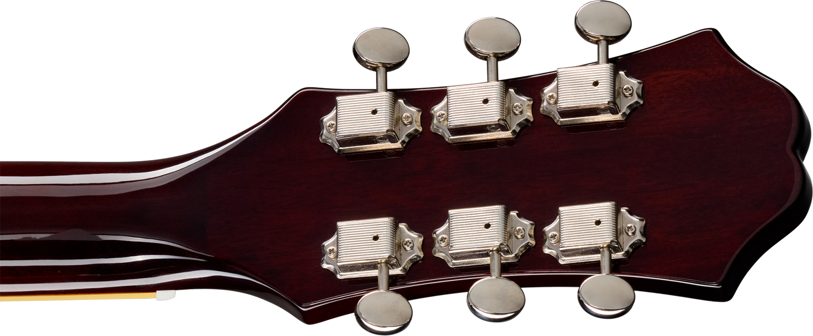 Epiphone Casino Lh Original Archtops Gaucher 2s P90 Ht Rw - Vintage Sunburst - Guitare Électrique 1/2 Caisse - Variation 5