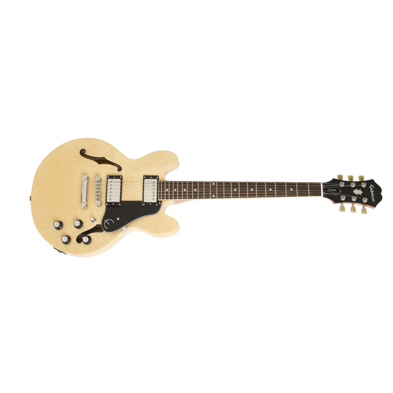 Epiphone Es-339 Pro Ch - Natural - Guitare Électrique 1/2 Caisse - Main picture