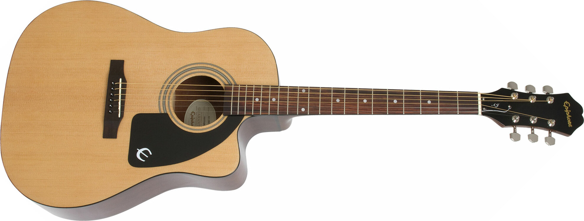 Epiphone J-15 Ec Dreadnought Cw Epicea Acajou Pf - Natural - Guitare Electro Acoustique - Main picture