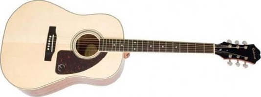 Epiphone J-45 Studio Dreadnought Epicea Acajou Lau - Natural - Guitare Acoustique - Main picture