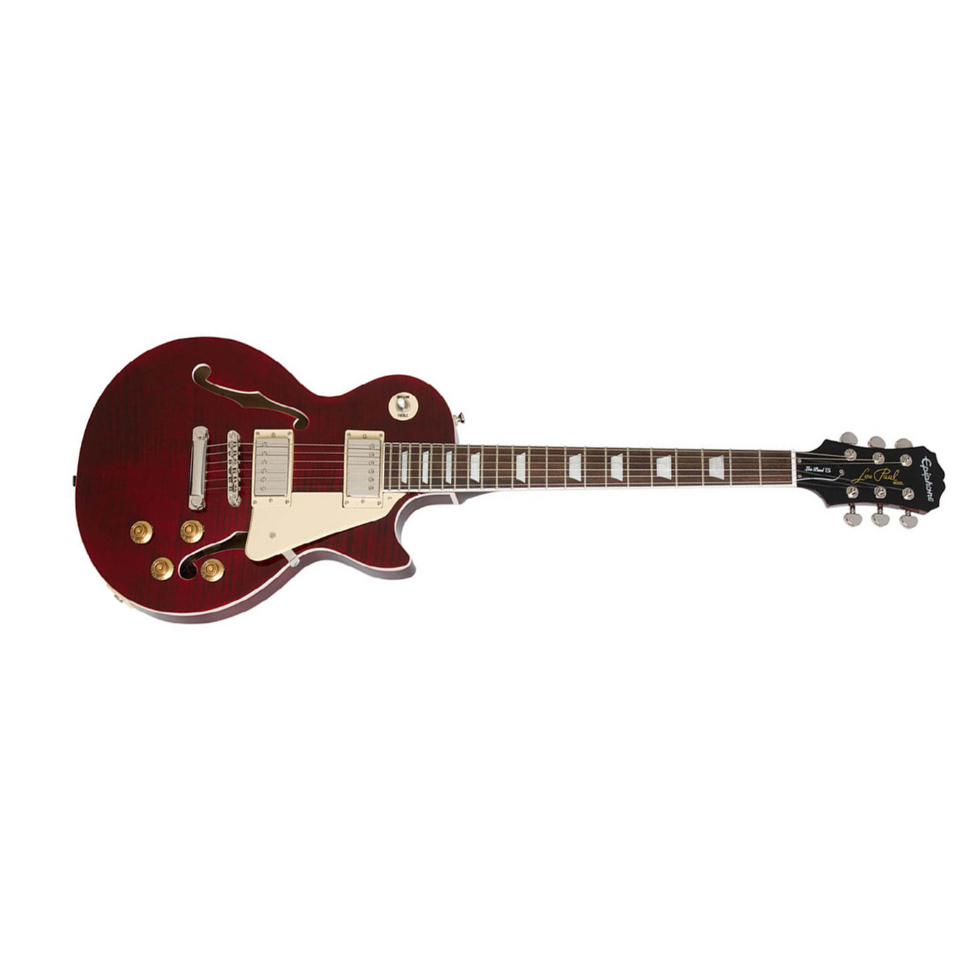 Epiphone Les Paul Es Pro 2016 - Wine Red - Guitare Électrique 1/2 Caisse - Main picture