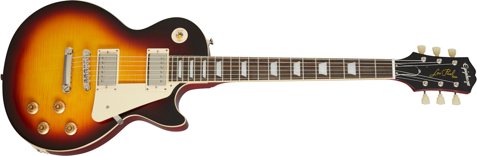 Epiphone Les Paul Standard 1959 Outfit 2h Ht Rw - Aged Dark Burst - Guitare Électrique Single Cut - Main picture