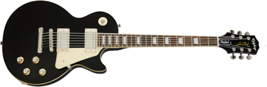 Epiphone Les Paul Standard 60s 2h Ht Rw - Ebony - Guitare Électrique Single Cut - Main picture